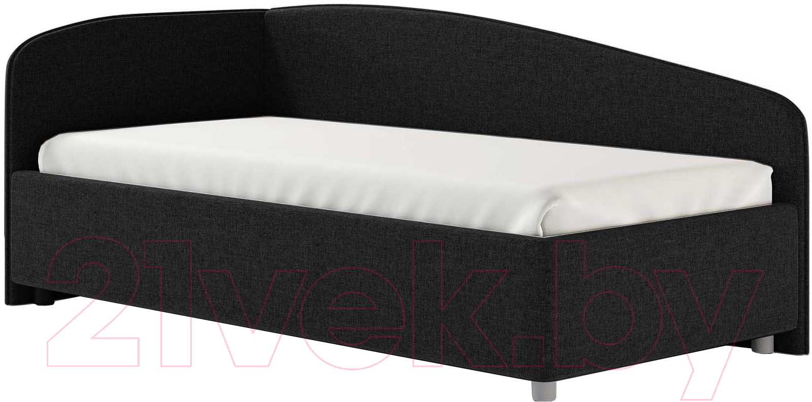 Каркас кровати Сонум Paola L 90x200 (кашемир графитовый) - фото