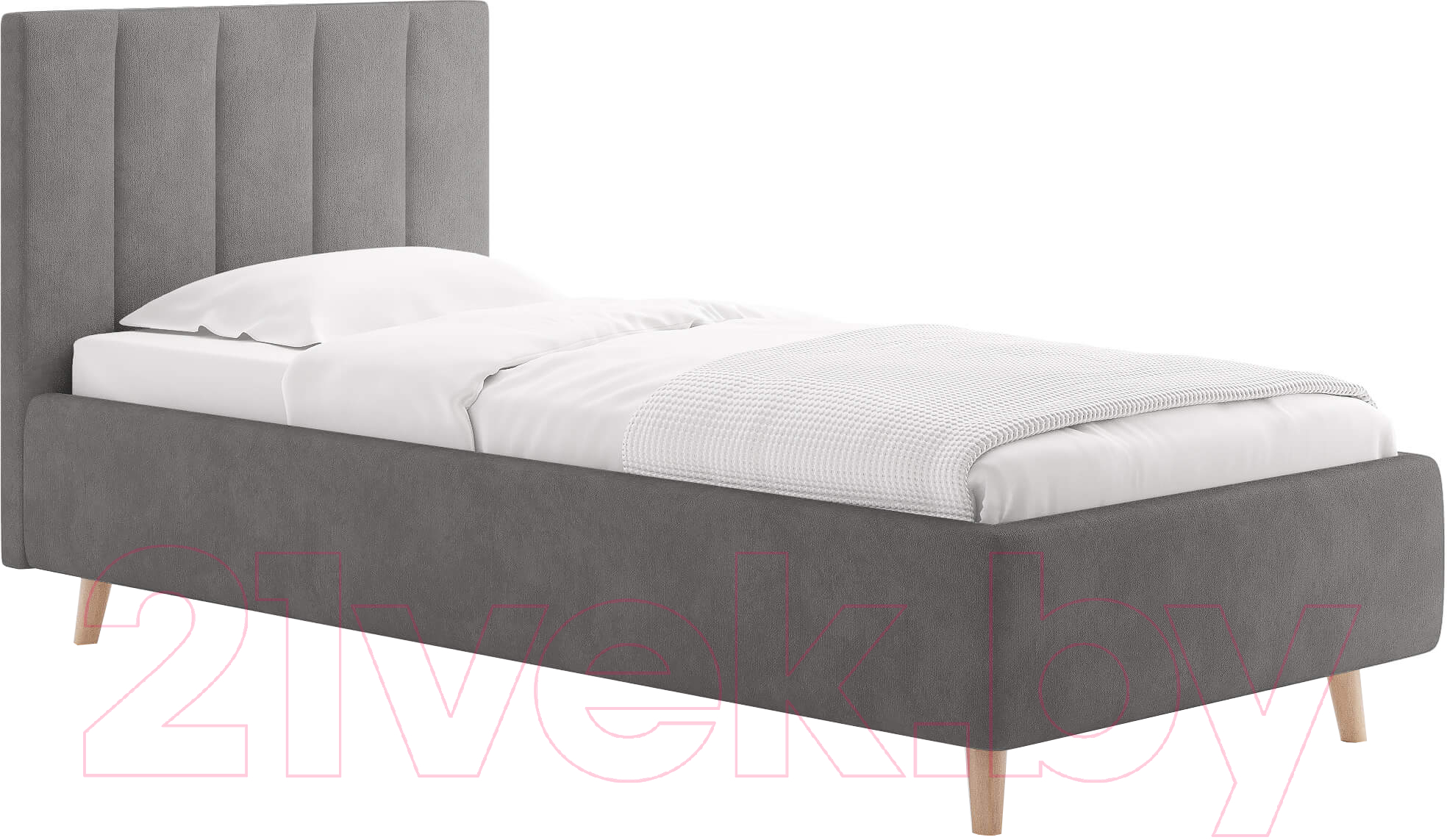 Каркас кровати Сонум Alma 90x200 (лофти серый) - фото