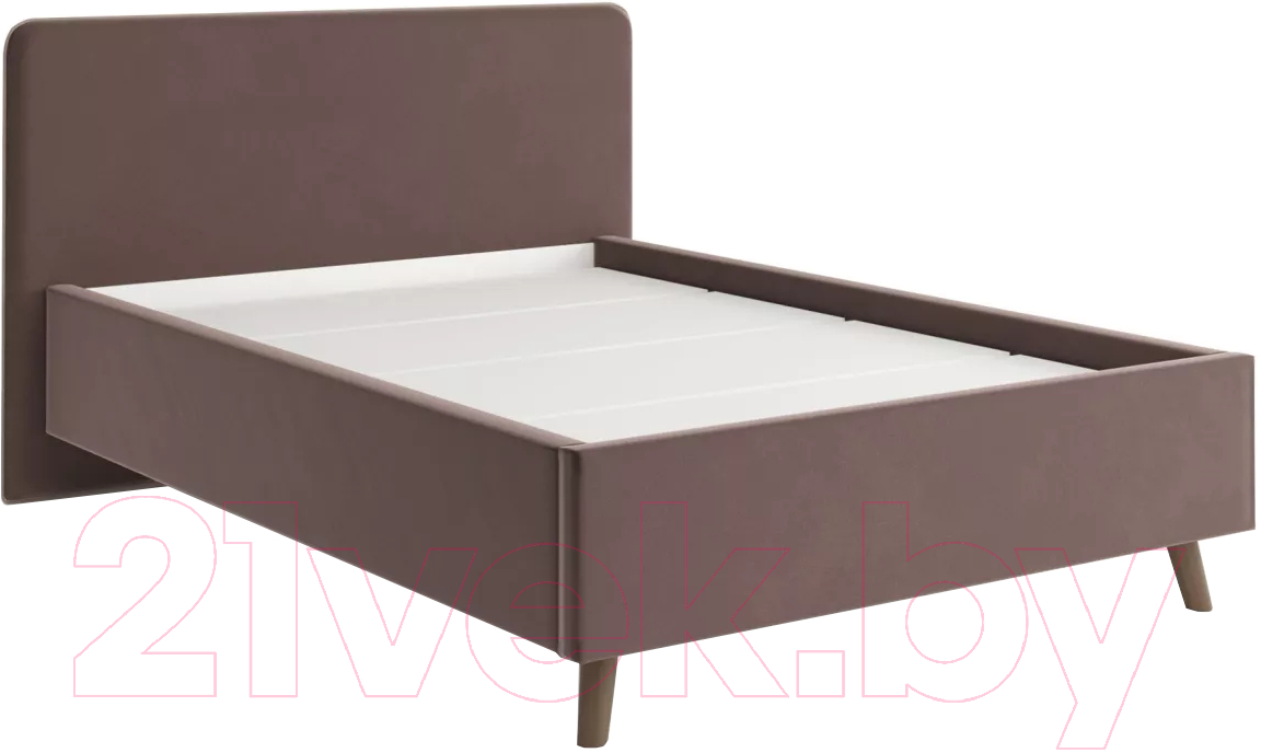 Каркас кровати Stolline Ванесса 17 160x200 (коричневый) - фото