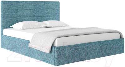 Каркас кровати НК Мебель Соната 90x200 / 72306389 (рогожка мята) - фото