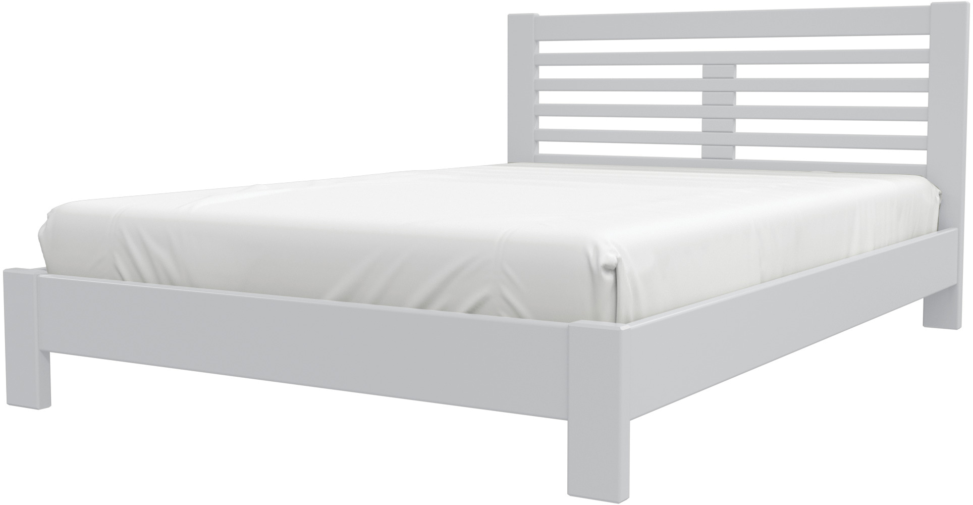 Каркас кровати Bravo Мебель Линда 160x200 (белый античный) - фото