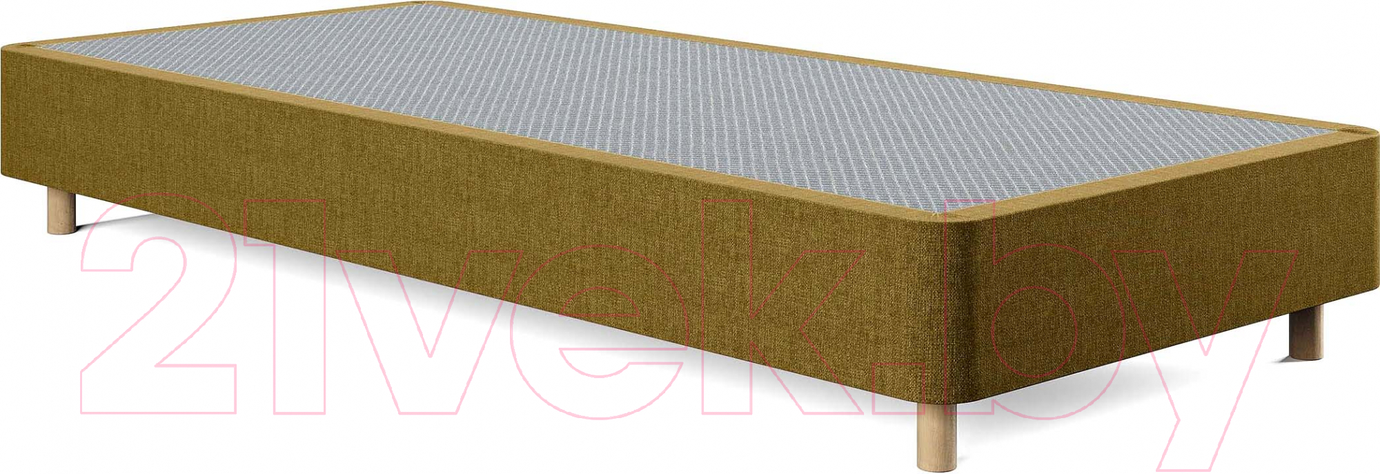 Каркас кровати Сонум Tatami 90x200 (кашемир горчичный) - фото