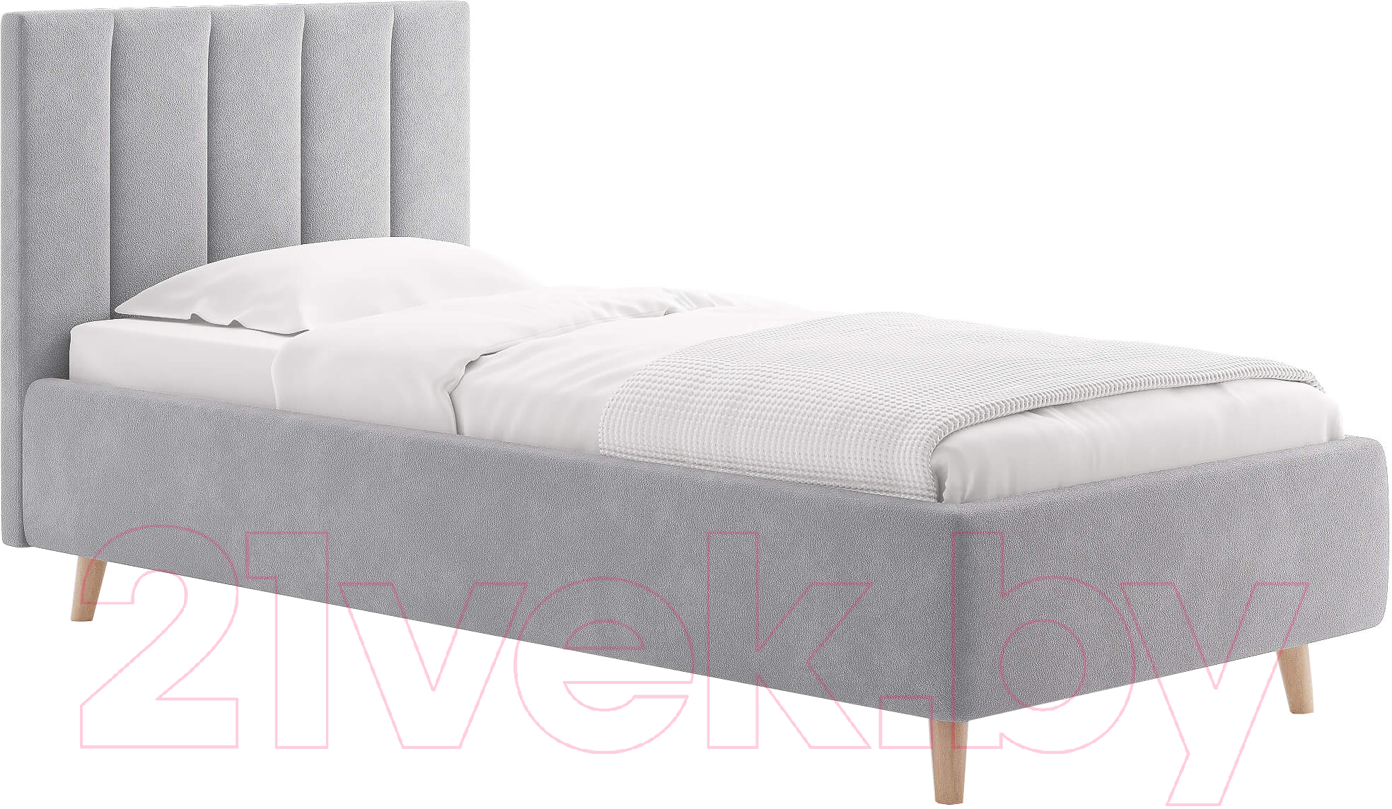 Каркас кровати Сонум Alma 90x200 (эвита пепельный) - фото