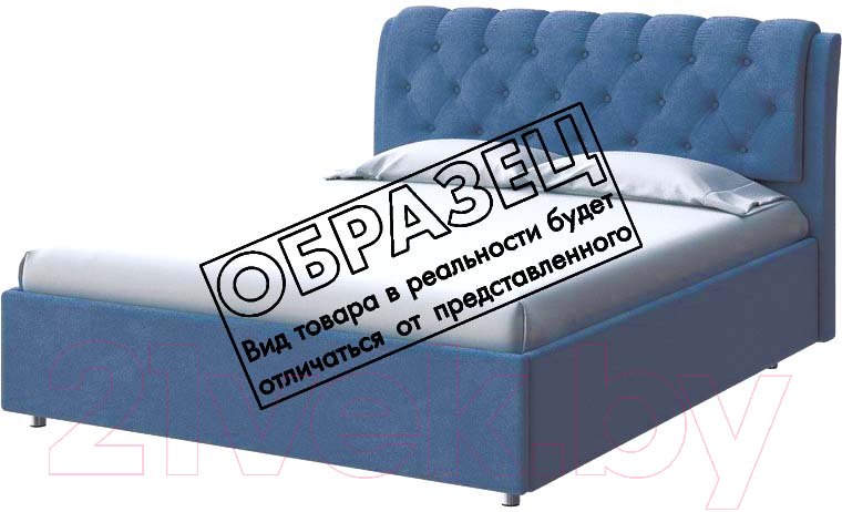 Каркас кровати Proson Chester Monopoly 90x200 (прованский синий 792) - фото