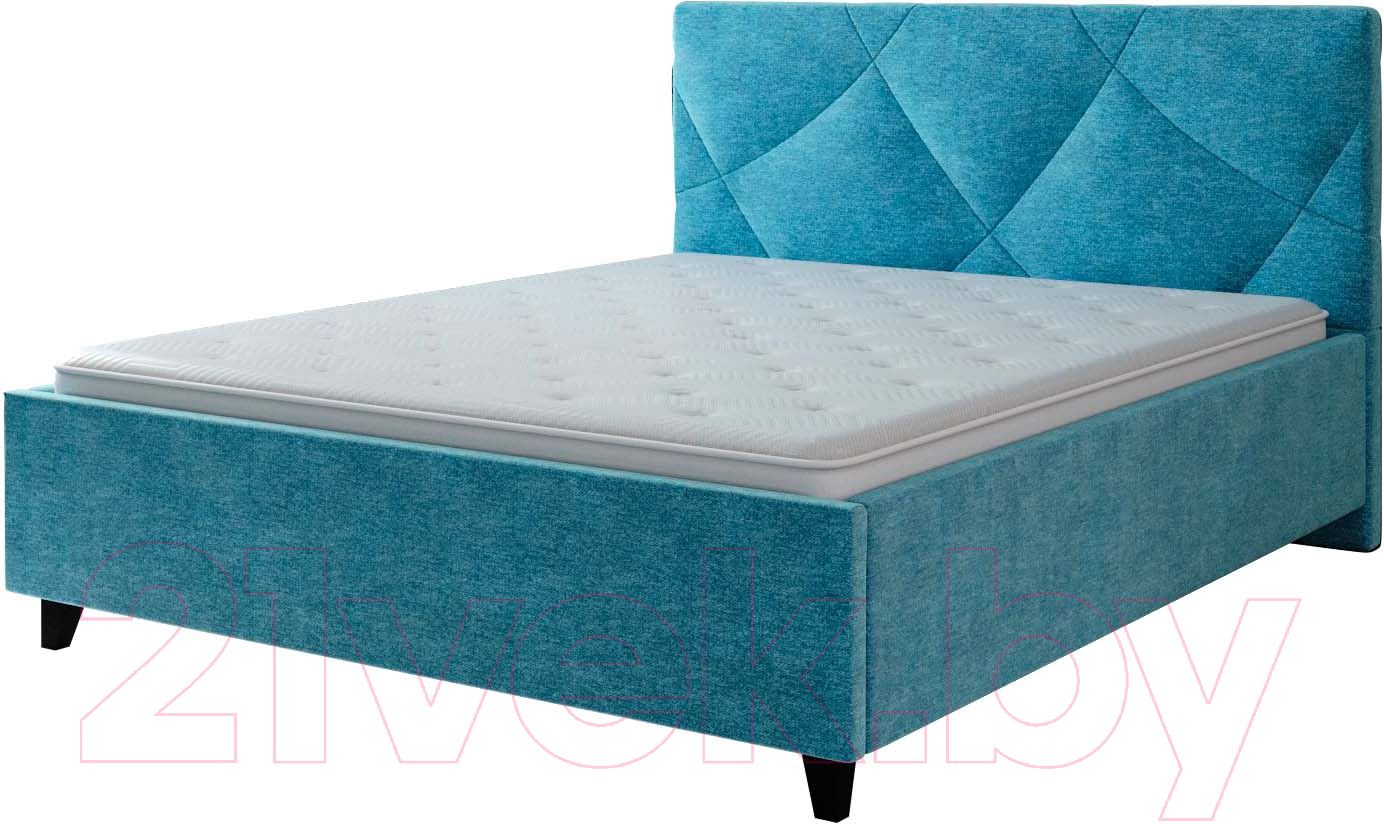 Двуспальная кровать Natura Vera Амбер с ПМ 160x200 (Lounge 21) - фото