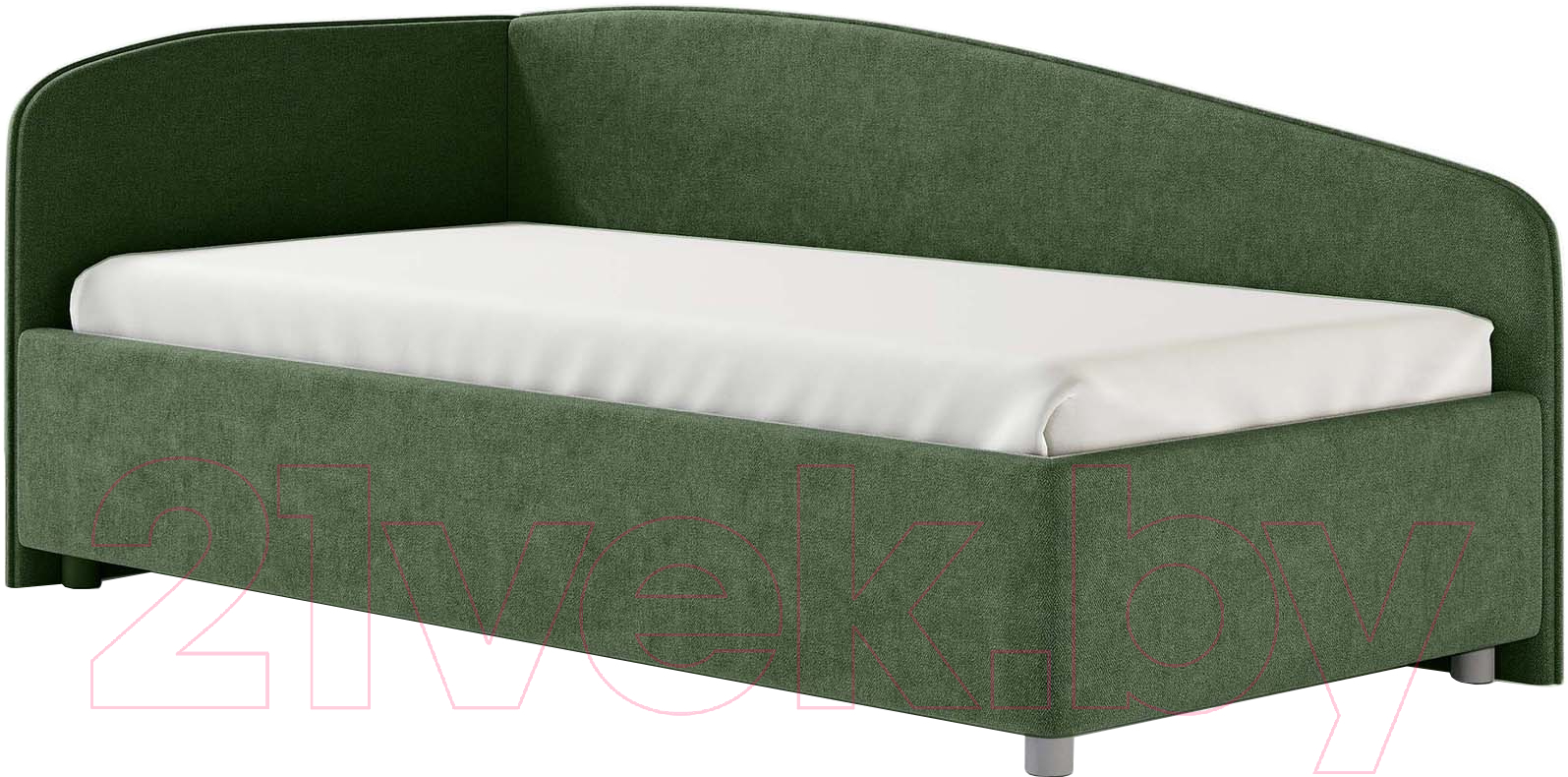 Каркас кровати Сонум Paola L 90x200 (рогожка зеленый) - фото