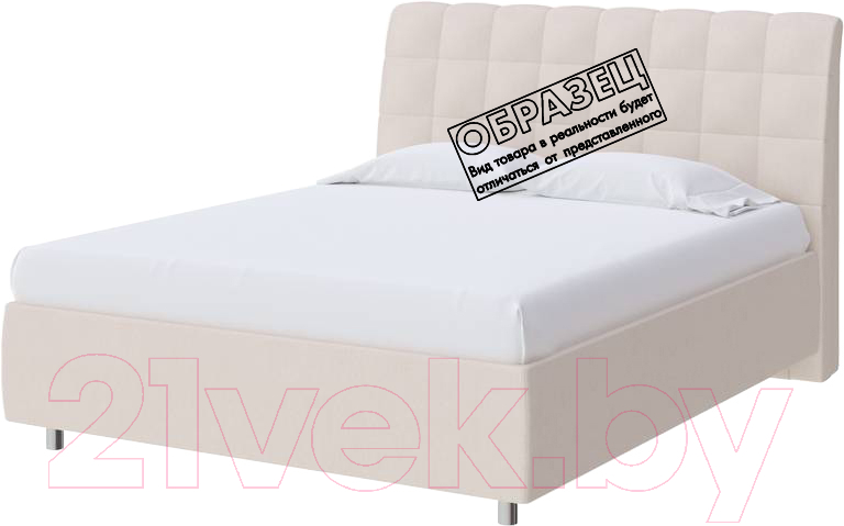 Каркас кровати Proson Volumo Тетра 90x200 (молочный) - фото