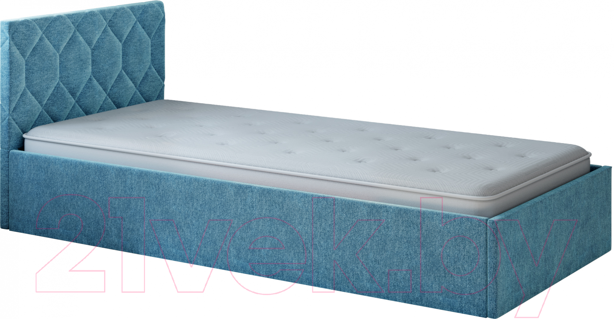 Односпальная кровать Natura Vera Техас с ПМ 90x200 (Lounge 21) - фото