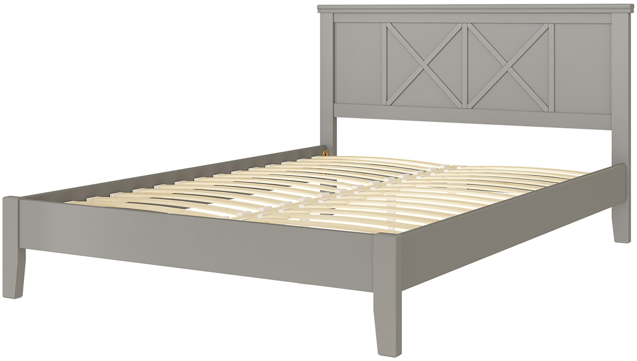 Каркас кровати Bravo Мебель Грация 2 160x200 (антрацит) - фото