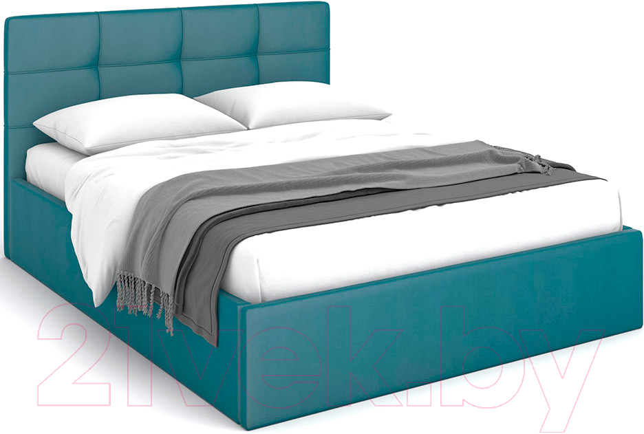 Каркас кровати Rivalli Валери Лайт 180x200 (Newtone Azure) - фото