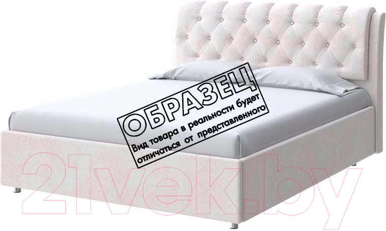 Каркас кровати Proson Chester Teddy 302 90x200 (жемчужный) - фото