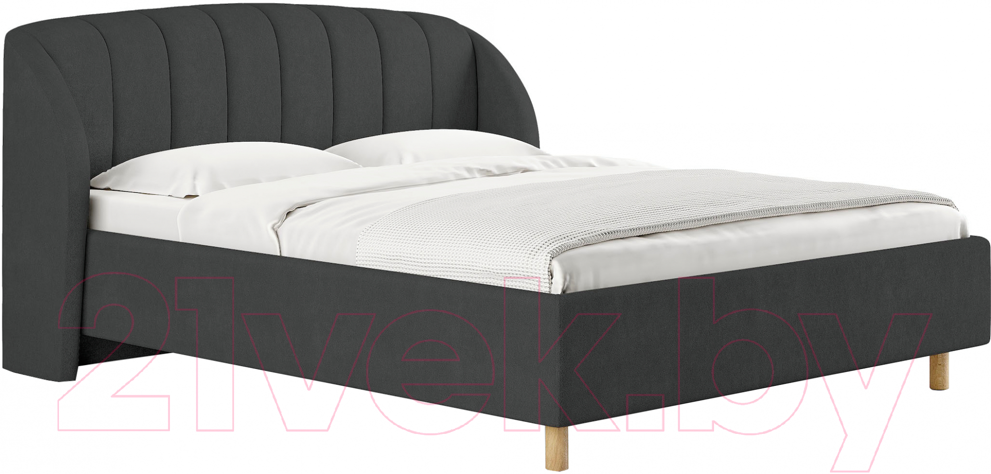 Каркас кровати Сонум Valencia 90x200 (монтего графит) - фото