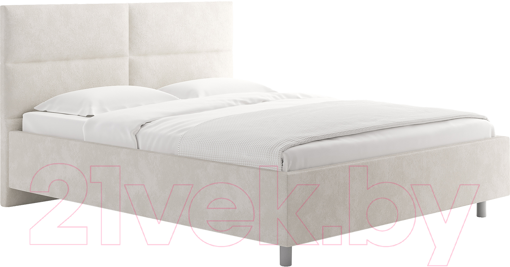 Каркас кровати Сонум Omega 160x200 (лофти лен) - фото