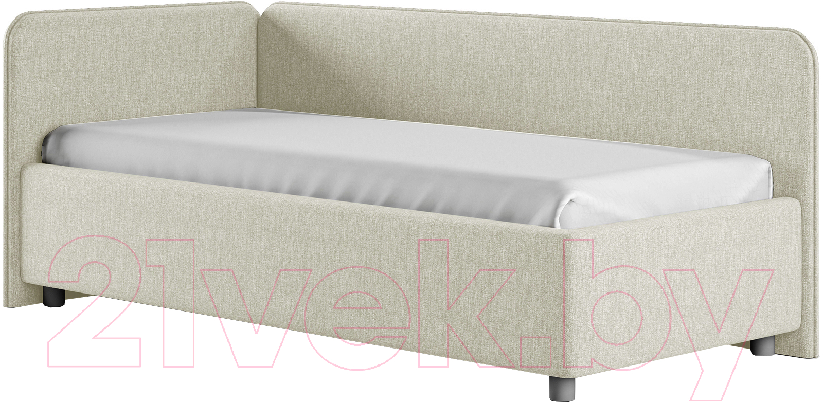Каркас кровати Сонум Capri L 90x200 (кашемир латте) - фото
