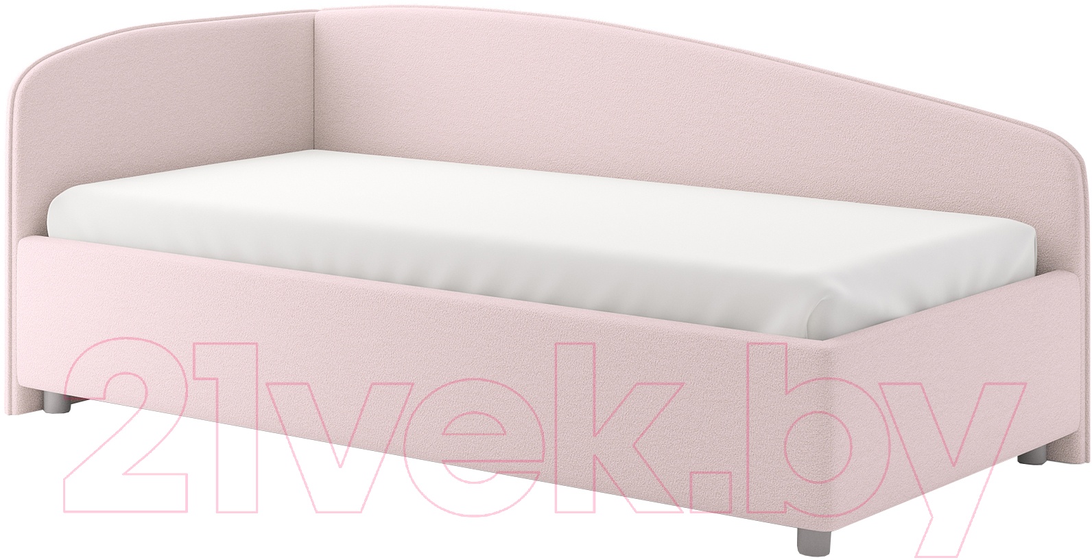 Каркас кровати Сонум Paola L 90x200 (тедди розовый) - фото