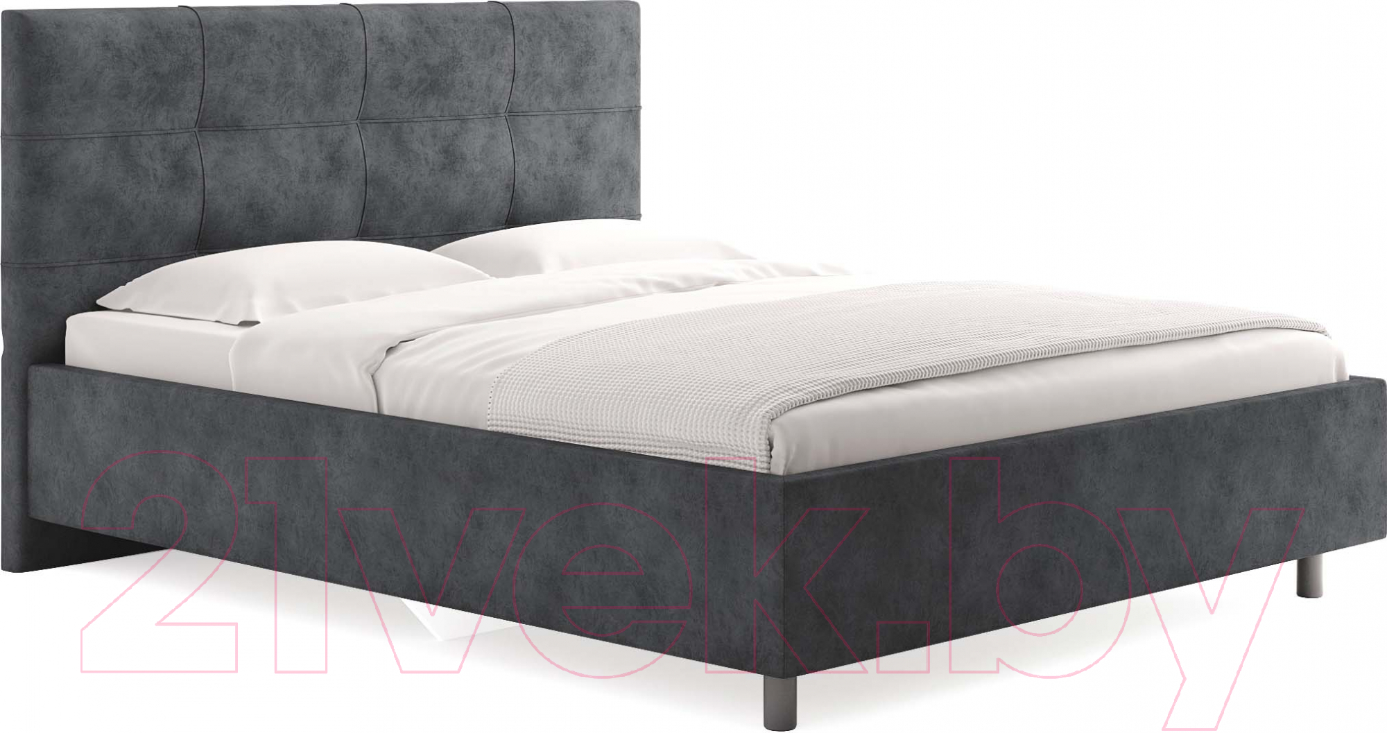 Каркас кровати Сонум Caprice 200x200 (энигма графит) - фото