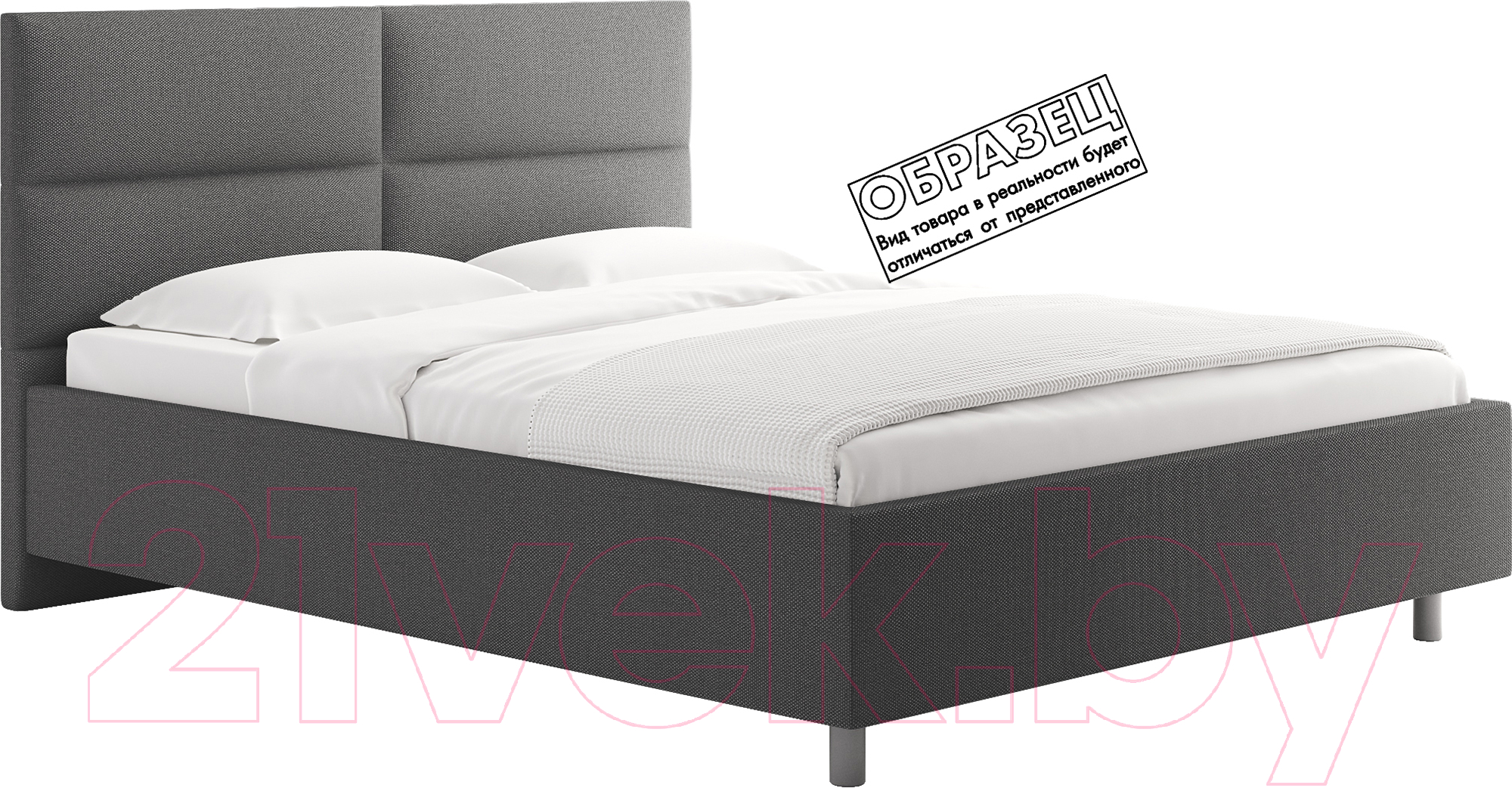 Каркас кровати Сонум Omega 90x200 (багама серый) - фото