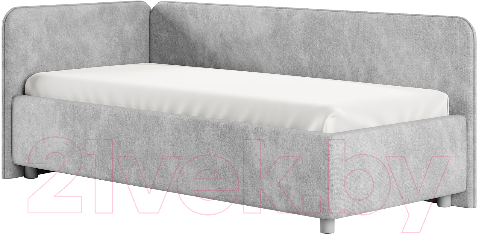 Каркас кровати Сонум Capri L 90x200 (лофти серый) - фото