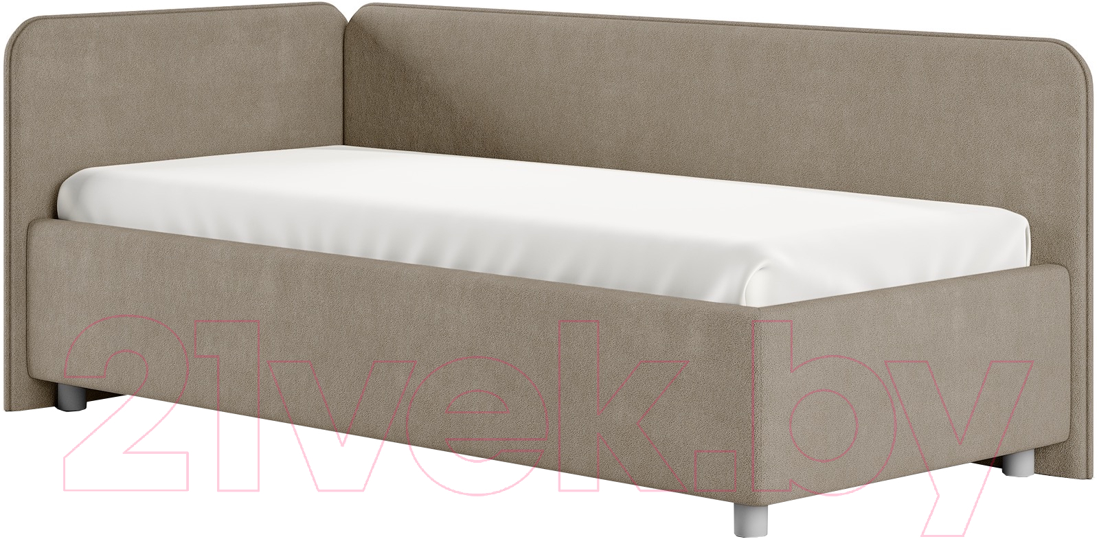 Каркас кровати Сонум Capri L 90x200 (монтего магнолия) - фото