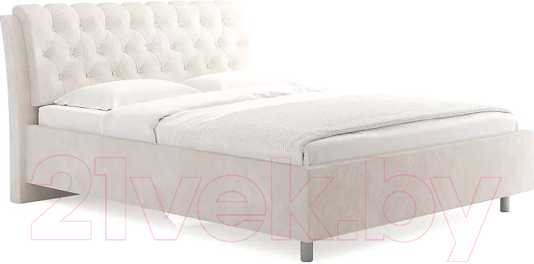 Каркас кровати Сонум Olivia 200x200 (лофти лен) - фото