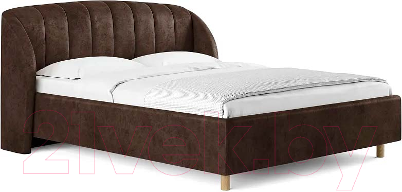 Каркас кровати Сонум Valencia 200x200 (энигма шоколад) - фото