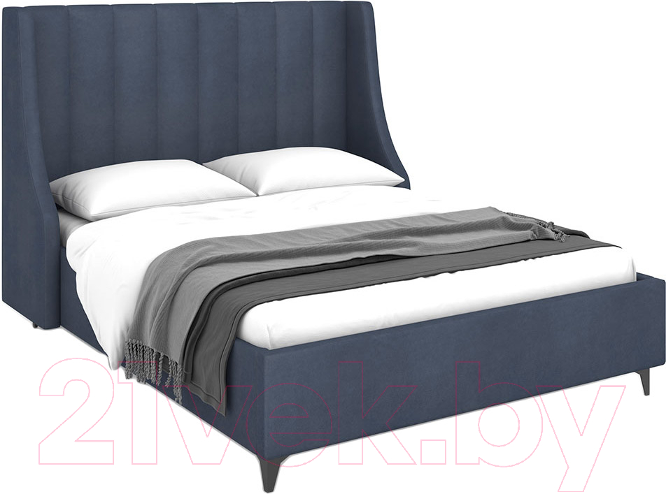 Каркас кровати Rivalli Жаклин Люкс 180x200 (Lamb Slate) - фото