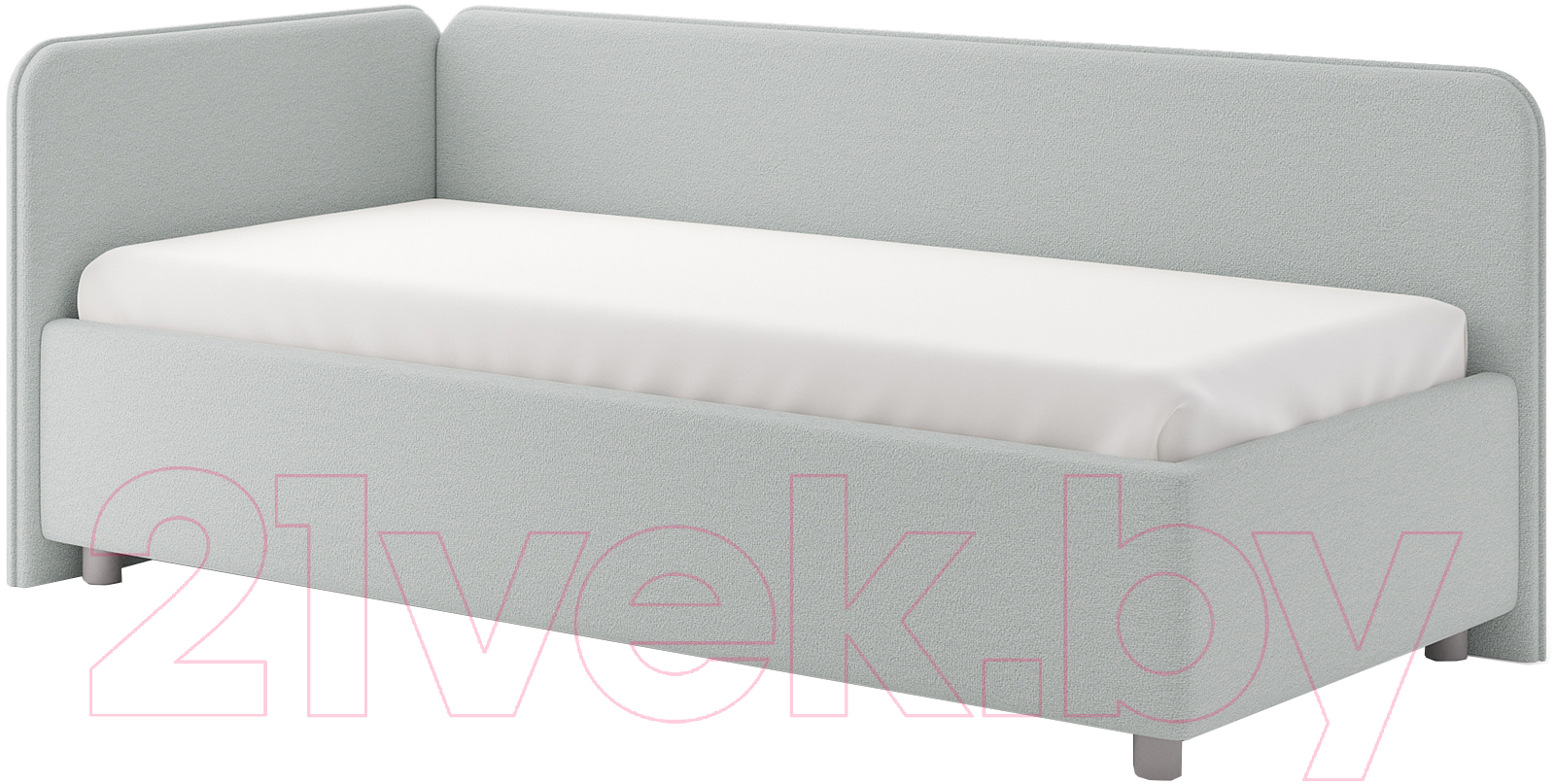 Каркас кровати Сонум Capri L 90x200 (тедди пепельный) - фото