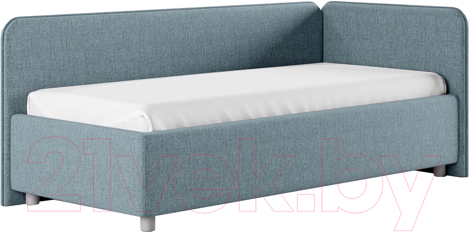 Каркас кровати Сонум Capri R 90x200 (кашемир голубой) - фото