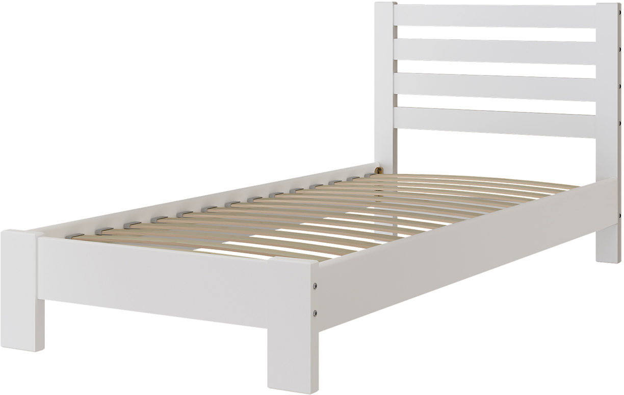 Каркас кровати Bravo Мебель Вероника 90x200 (белый античный) - фото