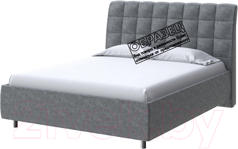 Каркас кровати Proson Volumo Gratta 4 90x200 (серый космос) - фото