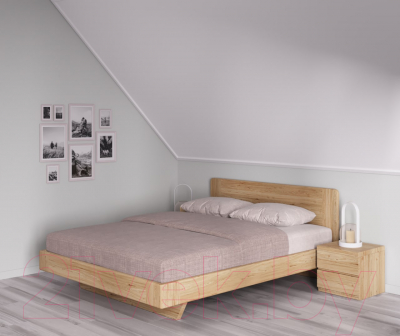 Каркас кровати Drewood Пиастр 160x200 / ПИ.003.200.000.00 (бесцветный)