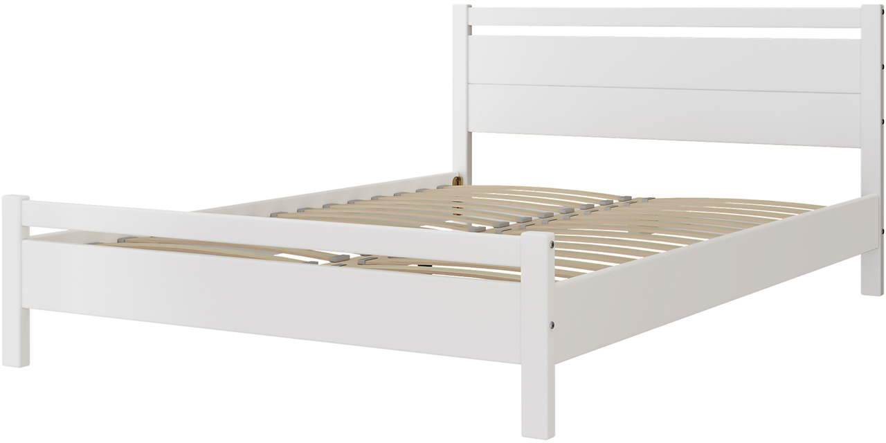 Каркас кровати Bravo Мебель Вероника 1 120x200 (белый античный) - фото