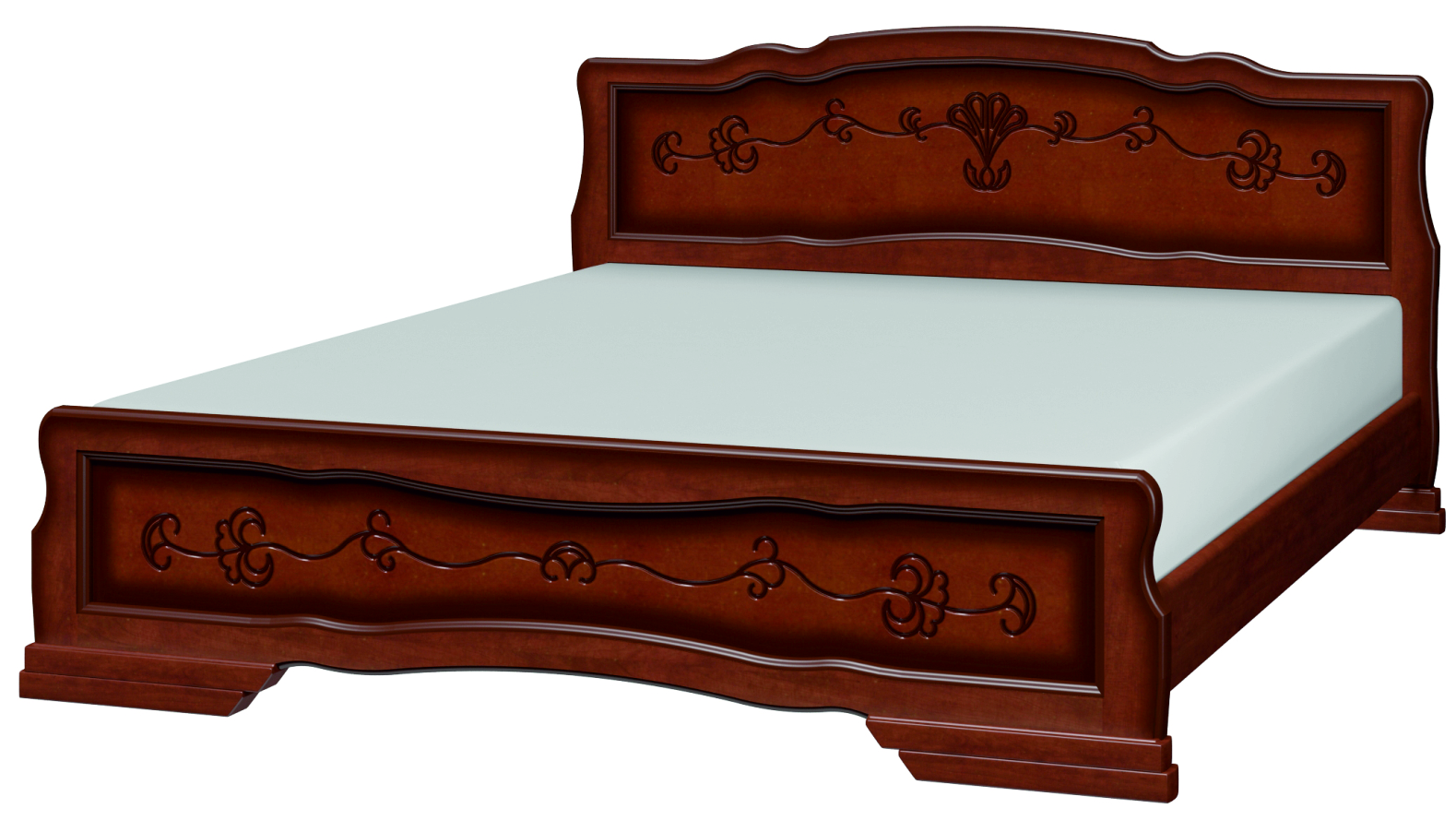 Каркас кровати Bravo Мебель Карина 6 180x200 тахта (орех) - фото