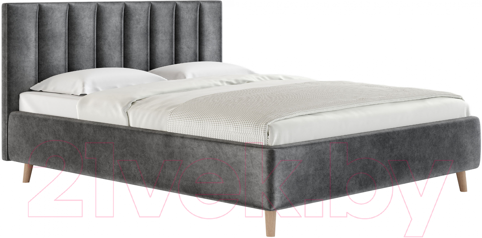 Каркас кровати Сонум Alma 160x200 (энигма графит) - фото