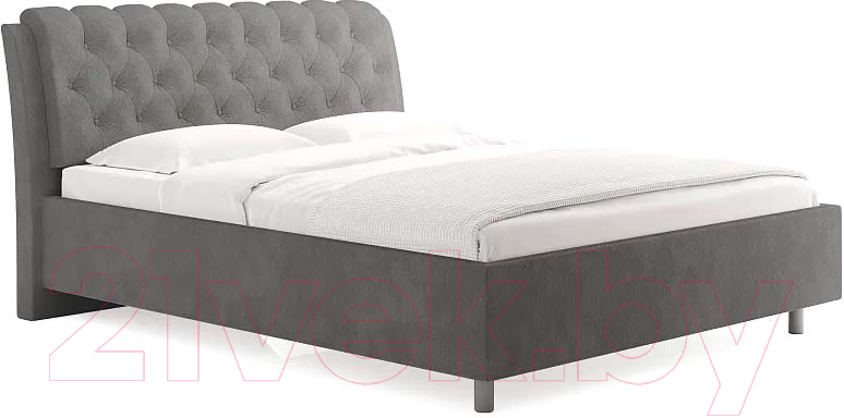 Каркас кровати Сонум Olivia 200x200 (лофти серый) - фото