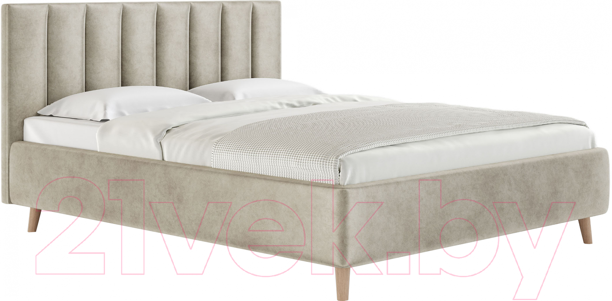 Каркас кровати Сонум Alma 200x200 (энигма крем) - фото