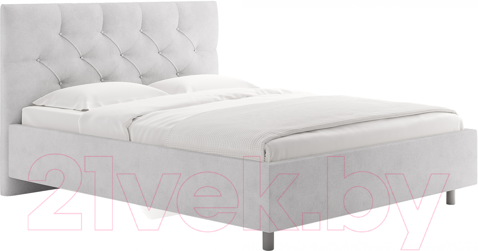 Каркас кровати Сонум Bari 160x200 (монтего серый) - фото