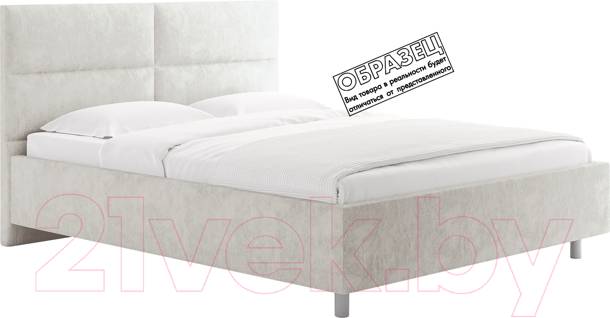 Каркас кровати Сонум Omega 90x200 (бентли белый) - фото