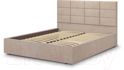 Двуспальная кровать Аквилон Тэфи 16 М (конфетти мокко)