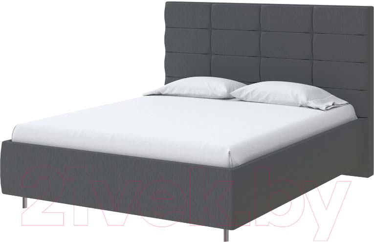 Каркас кровати Proson Shapy Тетра 200x200 (графит) - фото