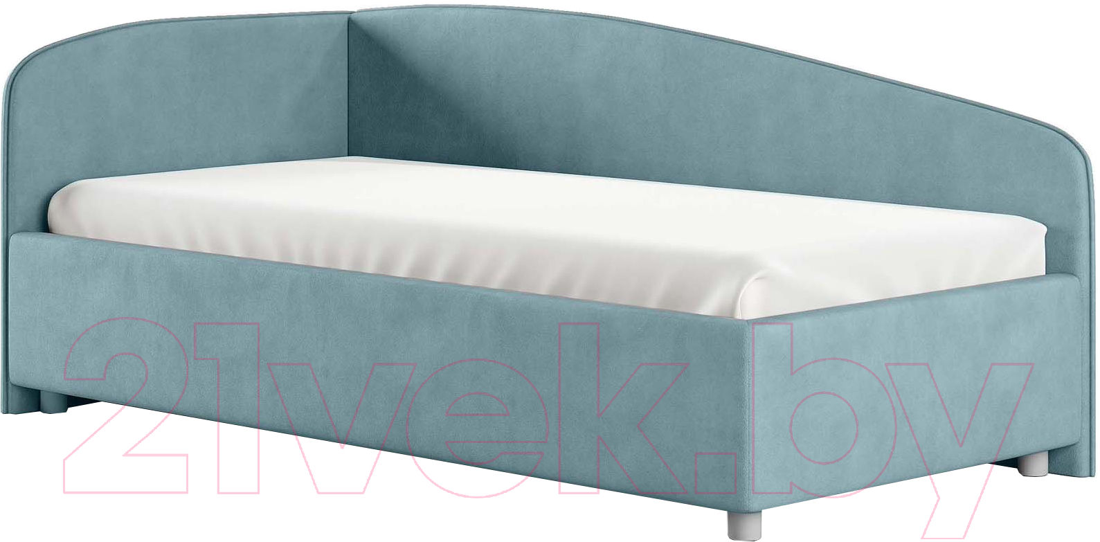 Каркас кровати Сонум Paola L 90x200 (замша голубой) - фото