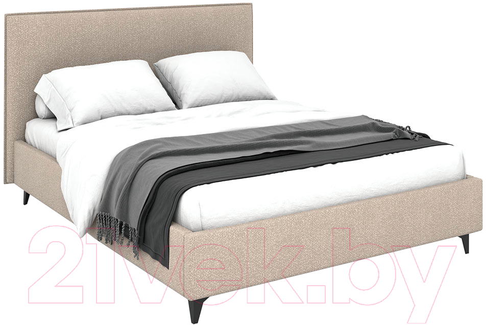 Каркас кровати Rivalli Ингрид 160x200 (Buckle white) - фото