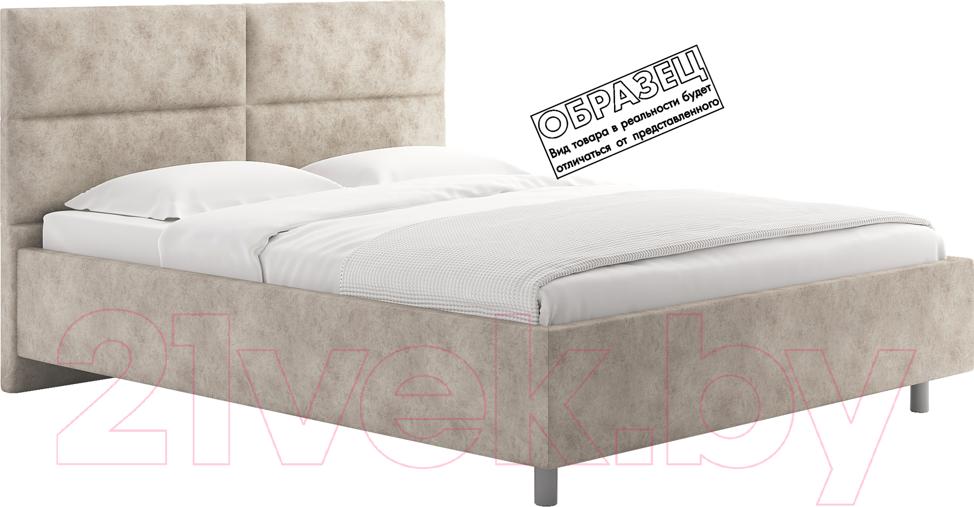 Каркас кровати Сонум Omega 90x200 (энигма крем) - фото