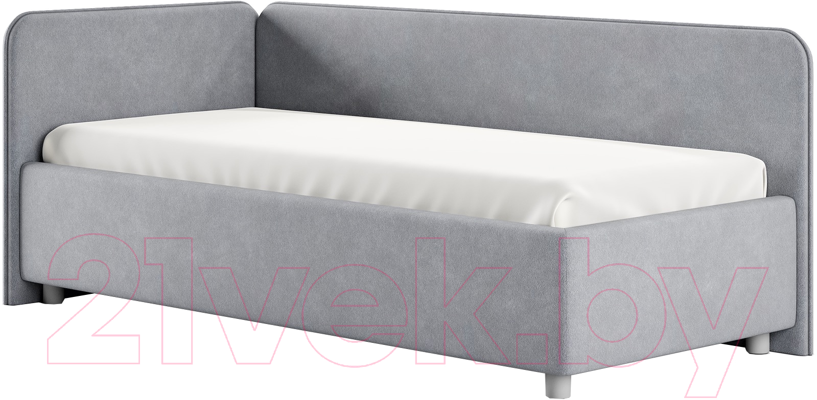 Каркас кровати Сонум Capri L 90x200 (эвита пепельный) - фото