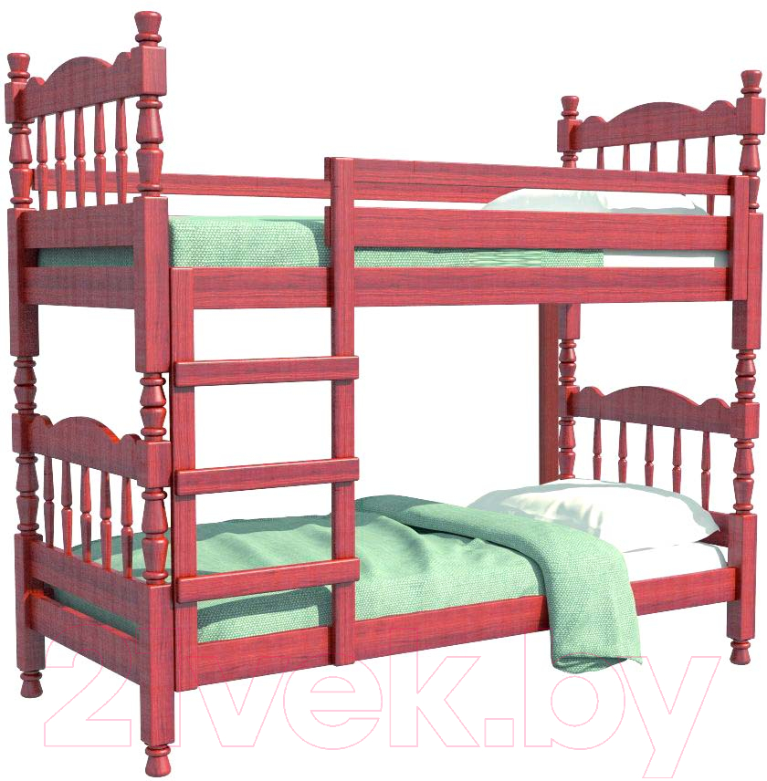 Каркас кровати Bravo Мебель Соня 80x189 (орех) - фото