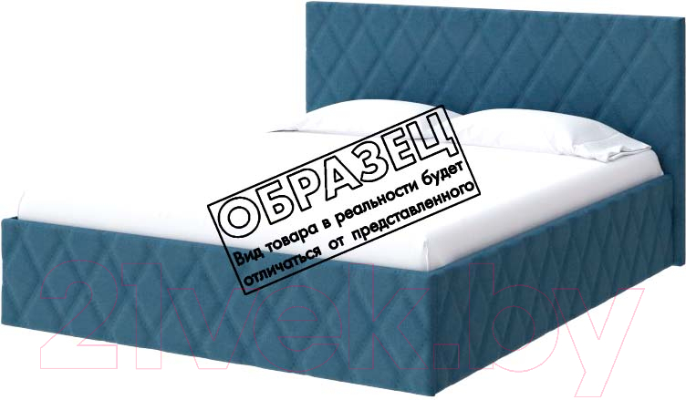 Каркас кровати Proson Fresco Monopoly 90x200 (прованский синий 792) - фото