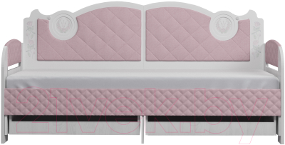 Кровать-тахта Аквилон Розалия №900.4 (лиственница белая)