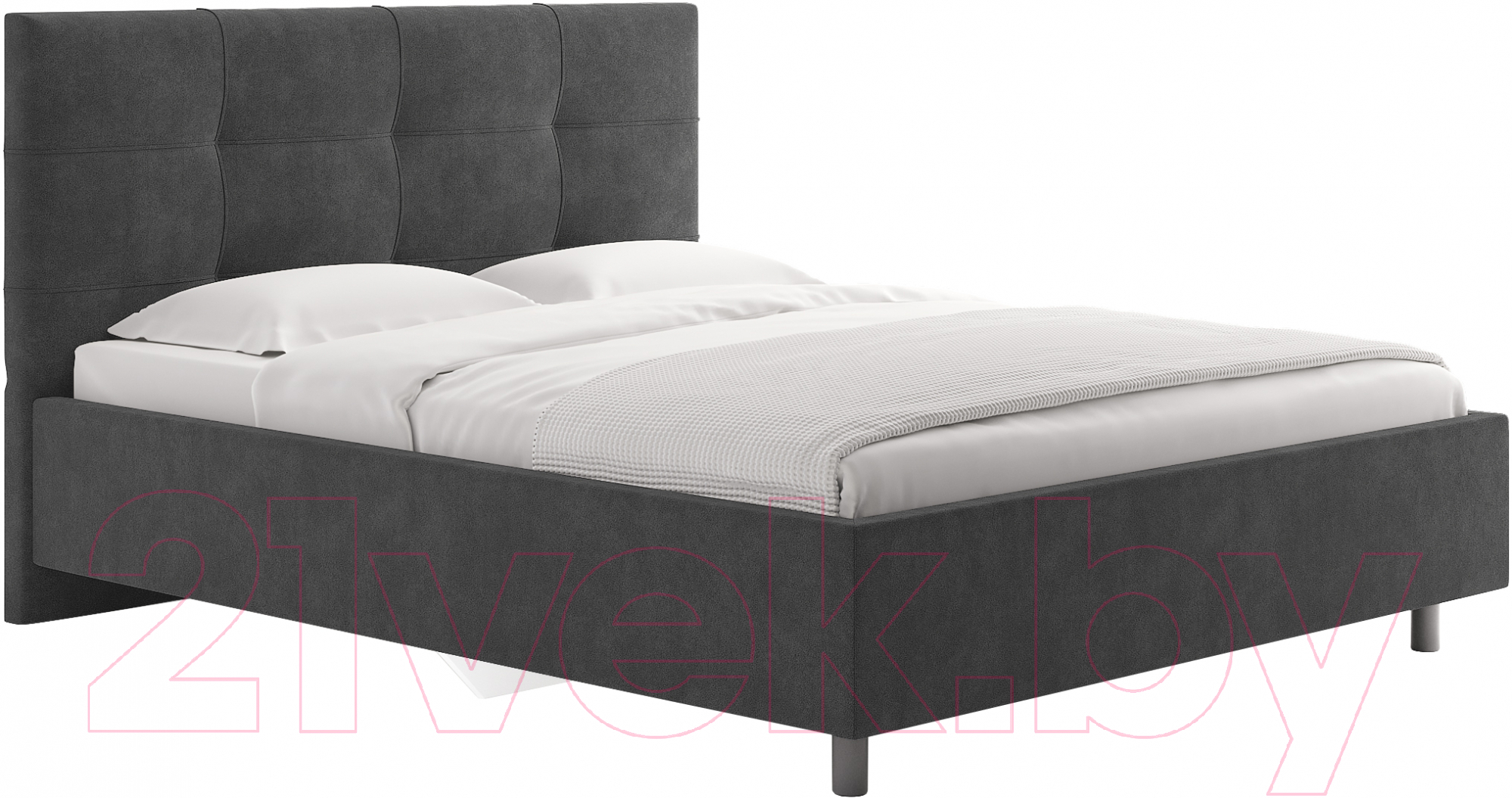 Каркас кровати Сонум Caprice 180x200 (фултон графит) - фото