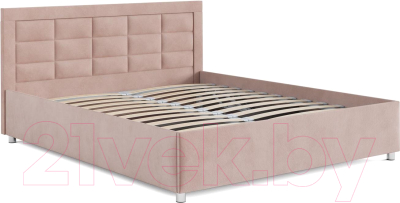 Двуспальная кровать Mebel-Ars Версаль 160 (кордрой бежевый)