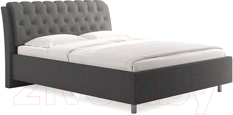 Каркас кровати Сонум Olivia 200x200 (багама серый) - фото